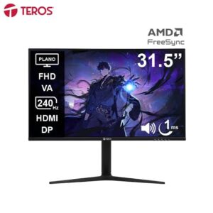 MONITOR TEROS TE-3220G 31.5" FHD 1MS 240HZ VA PLANO